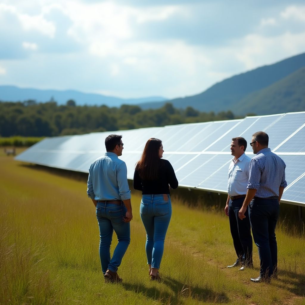 Visita a proyecto de inversión sostenible